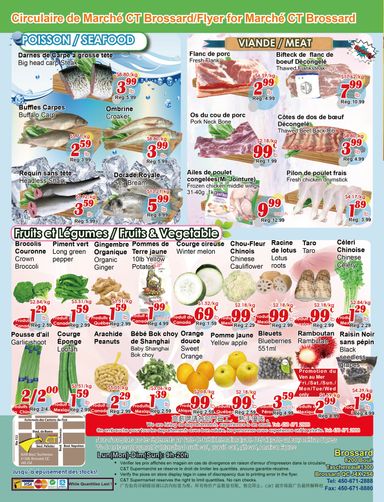 Flyer Marché C&T - Marché C&T - Brossard valid since 10-22 until 10-28 - page 3