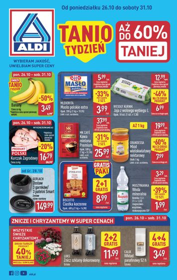 Gazetka ALDI - ALDI od 26.10. do 31.10. - strona 1