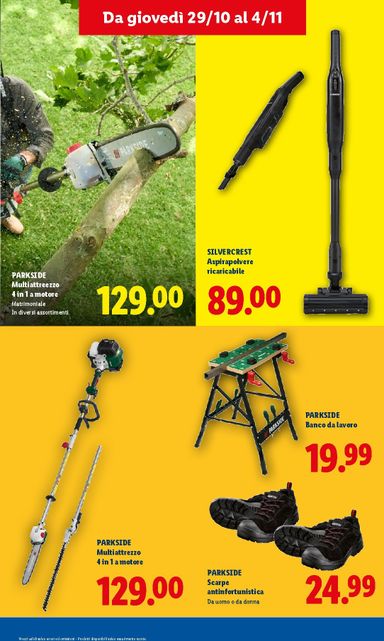Volantino Lidl - Lidl - L' autunno che vale davvero. valido dal 29/10 al 04/11 - pagina 7