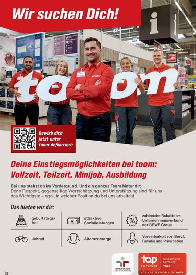 Prospekt toom - Toom - Gartenmöbel & Solar-Leuchten gültig ab 01.03. bis 31.12. - seite 32