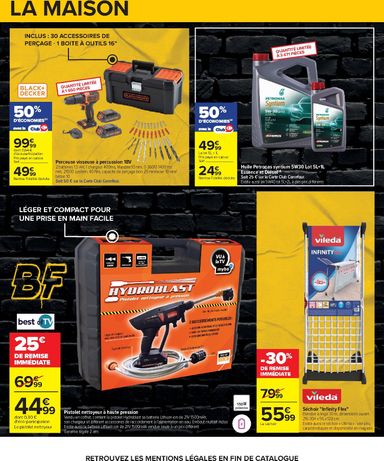 Catalogue Carrefour - Carrefour - Black Friday valable dès le 03/11 au 16/11 - page 23