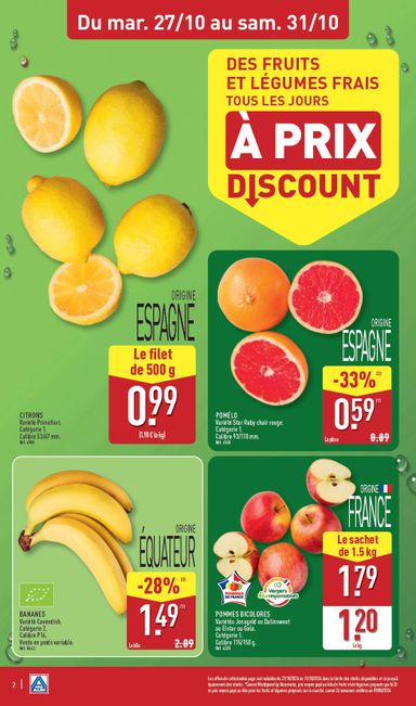 Catalogue ALDI - ALDI valable dès le 27/10 au 02/11 - page 6