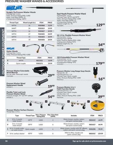 Flyer Princess Auto - Princess Auto - Outdoor Power Equipment valid since 04-21 until 12-31 - page 10