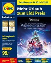 Lidl - Reise-Highlights-Prospekt gültig ab Mittwoch 14.10.2026
