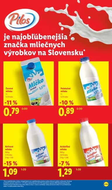 Leták Lidl - Lidl - Cenový líder zlacňuje od 05.02. do 31.12. - strana 5