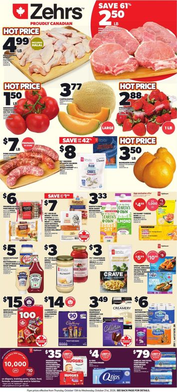 Flyer Zehrs - Zehrs valid since 10-15 until 10-21 - page 1