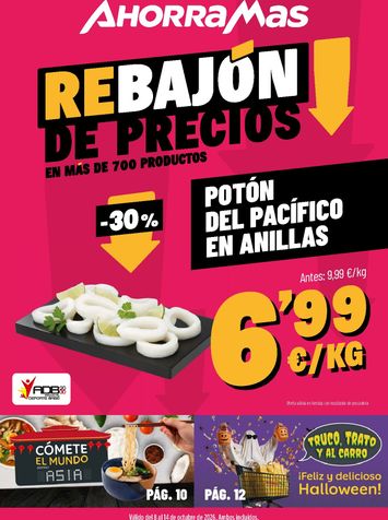 Folleto Ahorramas - AhorraMas del 08/10 al 14/10 - página 1
