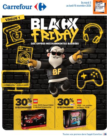 Catalogue Carrefour - Carrefour - Black Friday valable dès le 03/11 au 16/11 - page 1