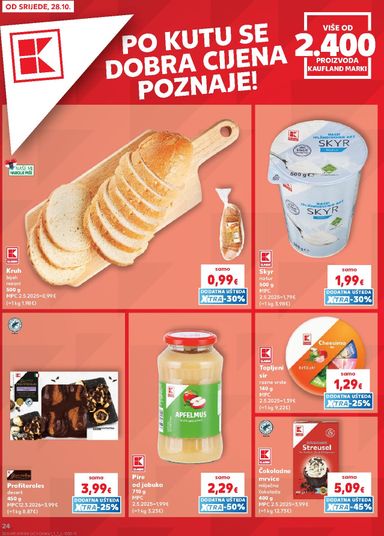 Katalog Kaufland - Kaufland - Ti si naš broj 1 vrijedi od 28.10. do 03.11. - stranica 24