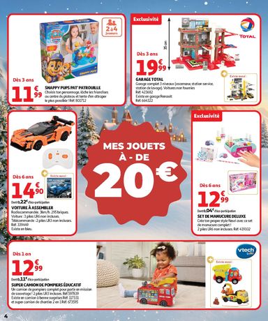 Folder Auchan - Auchan - Jouets de Noël van 16/10 tot 06/12 - side 4