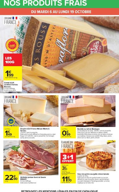 Catalogue Carrefour - Carrefour valable dès le 06/10 au 19/10 - page 29