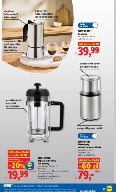Leták Lidl Polsko - Lidl Polsko - Katalog Okazji od 26.10. do 31.10. - strana 25