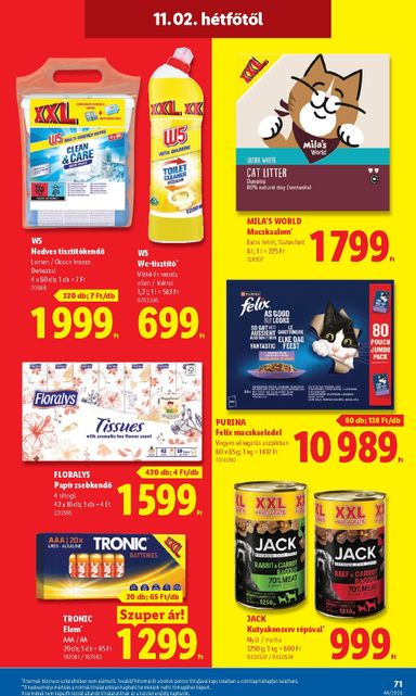 Akciós újság Lidl - Lidl érvényes 10.29.-tól 11.04.-ig - 71 oldal