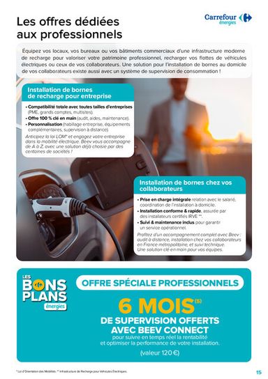 Catalogue Carrefour Market - Carrefour Énergies valable dès le 22/09 au 31/10 - page 15
