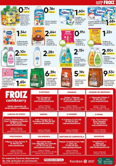 Folleto Froiz - Froiz - Cash&Carry del 15/10 al 02/11 - página 16