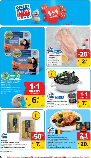 Folder Carrefour Market - Carrefour Market van 21/10 tot 27/10 - side 6