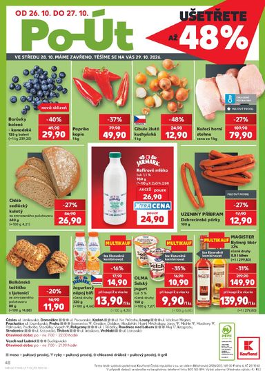 Leták Kaufland - Kaufland - Praha 4 od 21.10. do 27.10. - strana 48
