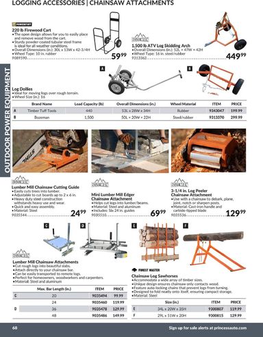 Flyer Princess Auto - Princess Auto - Outdoor Power Equipment valid since 04-21 until 12-31 - page 20