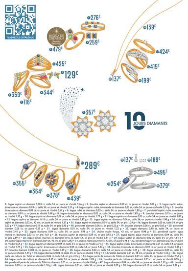 Catalogue E.Leclerc - E.Leclerc - Bijoux valable dès le 20/10 au 31/10 - page 4