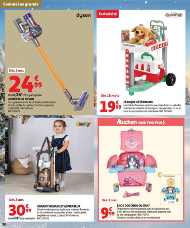 Folder Auchan - Auchan - Jouets de Noël van 16/10 tot 06/12 - side 30