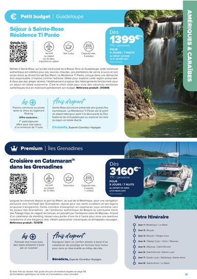 Catalogue Carrefour Market - Carrefour Market - Séjours & Circuits valable dès le 14/08 au 30/10 - page 13
