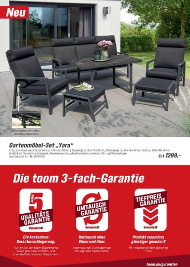 Prospekt toom - Toom - Gartenmöbel & Solar-Leuchten gültig ab 01.03. bis 31.12. - seite 18
