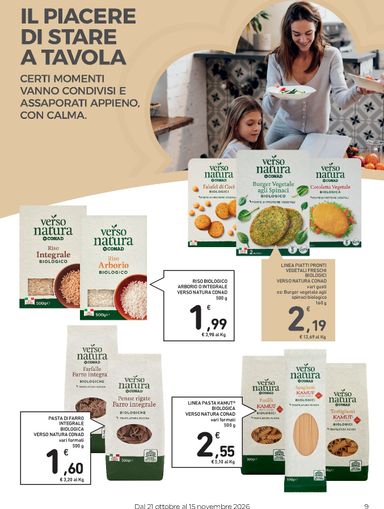 Volantino Spazio Conad - Spazio Conad - Scelte di Benessere valido dal 21/10 al 15/11 - pagina 9