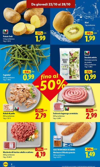 Volantino Lidl - Lidl - Casale Monferrato valido dal 22/10 al 28/10 - pagina 2