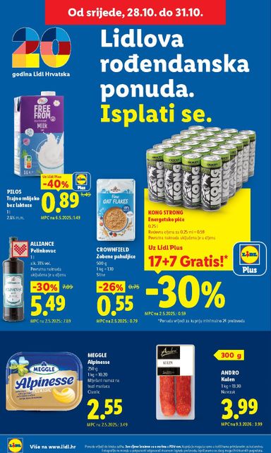 Katalog Lidl - Lidl vrijedi od 26.10. do 31.10. - stranica 68