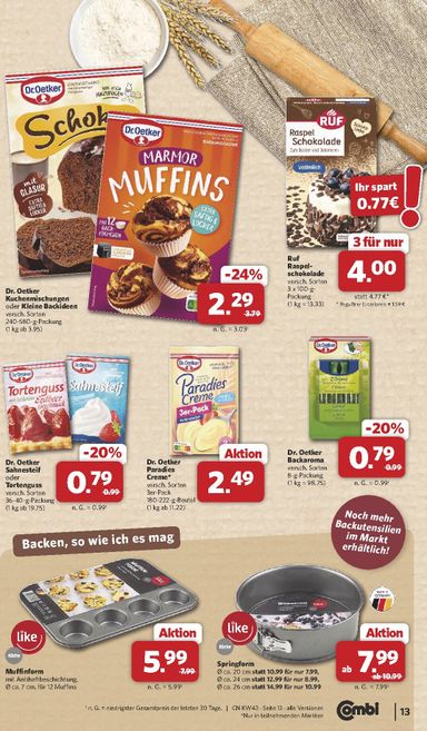 Prospekt Combi - Combi gültig ab 19.10. bis 24.10. - seite 13