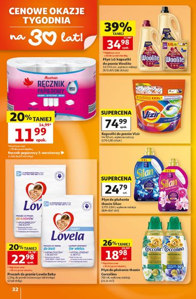 Leták Auchan Poľsko - Hipermarket Auchan Poľsko od 29.10. do 04.11. - strana 32