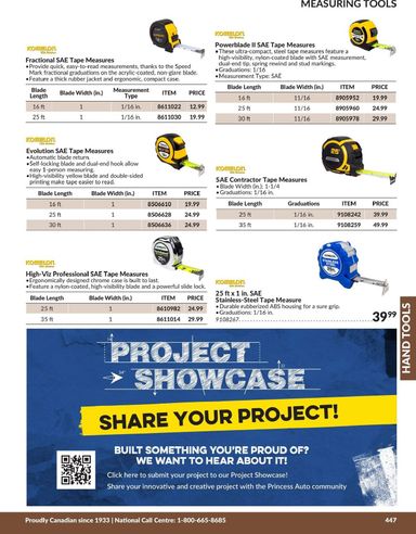 Flyer Princess Auto - Princess Auto - Hand Tools valid since 04-21 until 12-31 - page 57