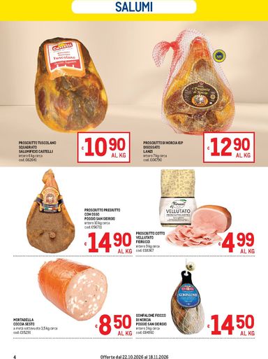 Volantino METRO - Metro - Lazio valido dal 22/10 al 18/11 - pagina 4