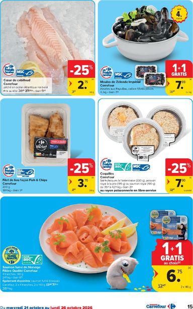 Folder Carrefour - Carrefour Hypermarchés van 21/10 tot 02/11 - side 15