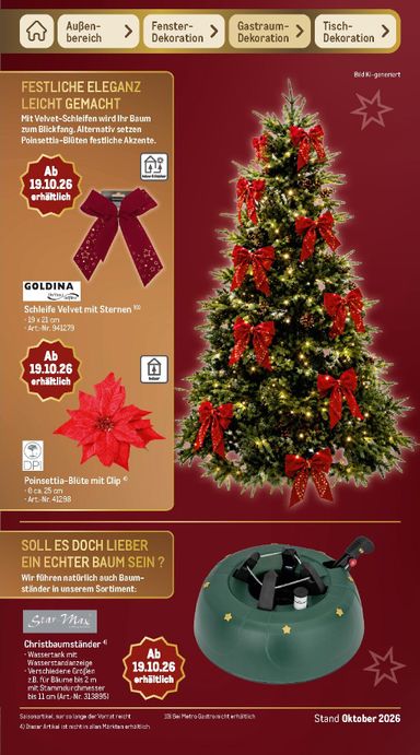 Prospekt METRO - Metro - Weihnachten gültig ab 01.10. bis 31.10. - seite 98