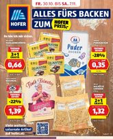 HOFER-Flugblatt gültig ab Freitag 30.10.