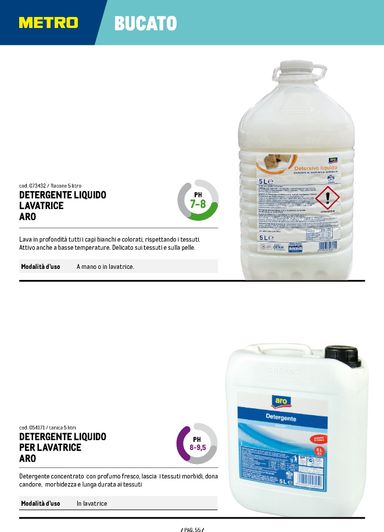 Volantino METRO - Metro - Catalogo Detergenza valido dal 04/06 al 04/06 - pagina 55