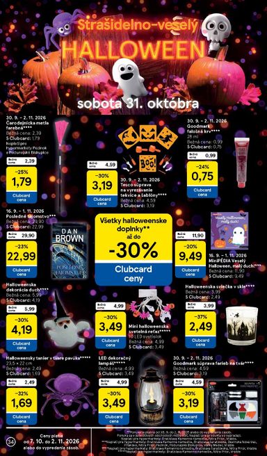 Leták Tesco - Tesco od 21.10. do 27.10. - strana 34