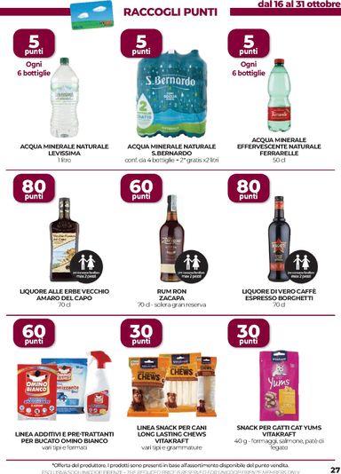 Volantino Coop Firenze - Coop Firenze - Il tuo supermercato valido dal 22/10 al 04/11 - pagina 27