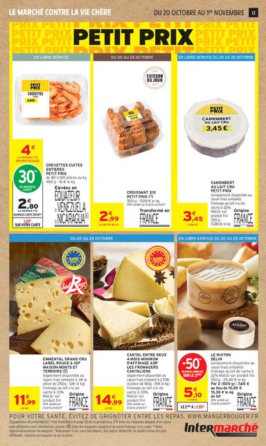 Catalogue Intermarché - Intermarché Hyper valable dès le 20/10 au 01/11 - page 13
