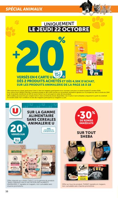 Catalogue Super U - Super U - Halloween à prix bas valable dès le 20/10 au 01/11 - page 16