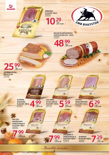 Gazetka Selgros - Selgros cash&carry - Katalog Markowe Produkty od 22.10. do 04.11. - strona 8