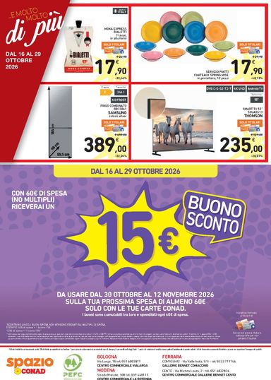 Volantino Spazio Conad - Spazio Conad - Conviene valido dal 16/10 al 29/10 - pagina 4
