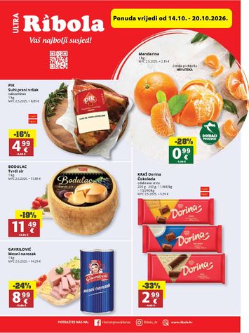 Katalog Ribola - Ribola vrijedi od 14.10. do 20.10. - stranica 1