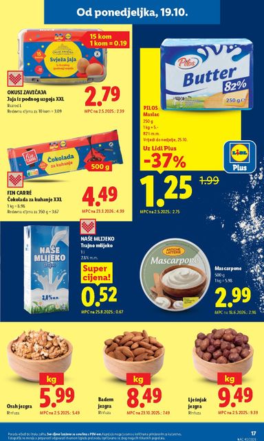 Katalog Lidl - Lidl vrijedi od 19.10. do 25.10. - stranica 17