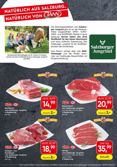 SPAR-Flugblatt - SPAR - Tann gültig ab 22.10. bis 04.11. - seite 2