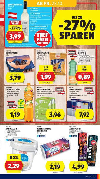 HOFER-Flugblatt - HOFER gültig ab 23.10. bis 29.10. - seite 19
