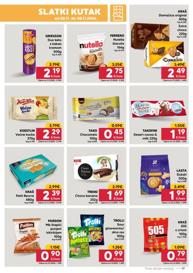 Katalog Pivac - Pivac vrijedi od 02.11. do 08.11. - stranica 17