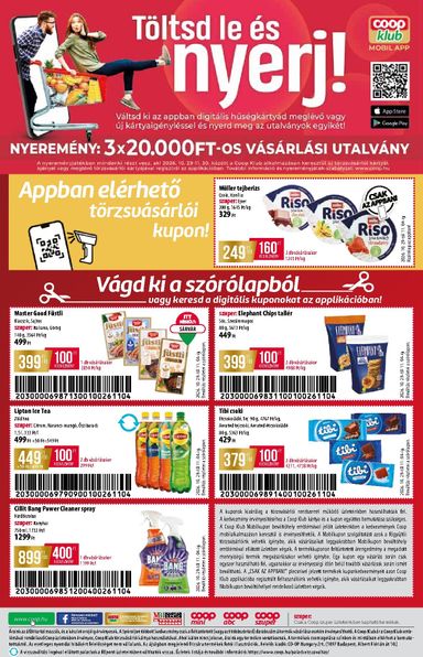Akciós újság Coop - Coop - Tisza érvényes 10.29.-tól 11.04.-ig - 12 oldal