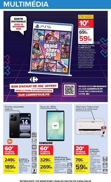 Catalogue Carrefour - Carrefour valable dès le 13/10 au 26/10 - page 73